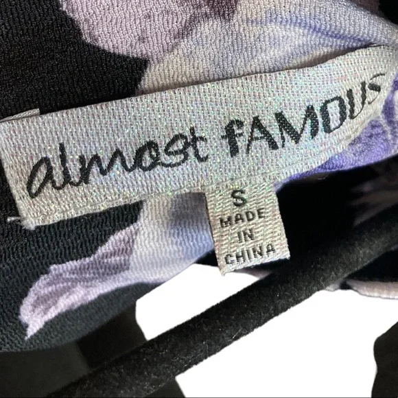 Almost Famous Floral Sleeveless Dress - Picture 9 of 9